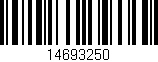 Código de barras (EAN, GTIN, SKU, ISBN): '14693250'