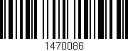 Código de barras (EAN, GTIN, SKU, ISBN): '1470086'