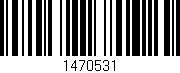 Código de barras (EAN, GTIN, SKU, ISBN): '1470531'