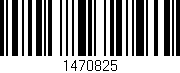Código de barras (EAN, GTIN, SKU, ISBN): '1470825'