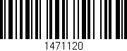 Código de barras (EAN, GTIN, SKU, ISBN): '1471120'