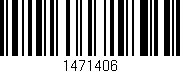 Código de barras (EAN, GTIN, SKU, ISBN): '1471406'