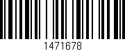 Código de barras (EAN, GTIN, SKU, ISBN): '1471678'
