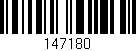 Código de barras (EAN, GTIN, SKU, ISBN): '147180'