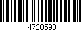 Código de barras (EAN, GTIN, SKU, ISBN): '14720590'