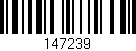 Código de barras (EAN, GTIN, SKU, ISBN): '147239'