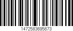 Código de barras (EAN, GTIN, SKU, ISBN): '1472583695673'