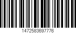 Código de barras (EAN, GTIN, SKU, ISBN): '1472583697776'