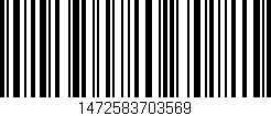 Código de barras (EAN, GTIN, SKU, ISBN): '1472583703569'