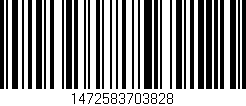 Código de barras (EAN, GTIN, SKU, ISBN): '1472583703828'