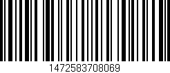 Código de barras (EAN, GTIN, SKU, ISBN): '1472583708069'
