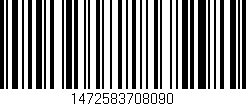 Código de barras (EAN, GTIN, SKU, ISBN): '1472583708090'