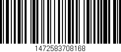 Código de barras (EAN, GTIN, SKU, ISBN): '1472583708168'