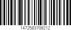 Código de barras (EAN, GTIN, SKU, ISBN): '1472583708212'