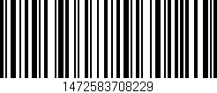 Código de barras (EAN, GTIN, SKU, ISBN): '1472583708229'