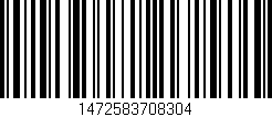 Código de barras (EAN, GTIN, SKU, ISBN): '1472583708304'
