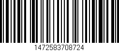 Código de barras (EAN, GTIN, SKU, ISBN): '1472583708724'