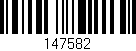 Código de barras (EAN, GTIN, SKU, ISBN): '147582'