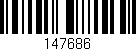 Código de barras (EAN, GTIN, SKU, ISBN): '147686'
