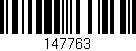Código de barras (EAN, GTIN, SKU, ISBN): '147763'