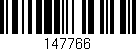 Código de barras (EAN, GTIN, SKU, ISBN): '147766'
