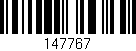 Código de barras (EAN, GTIN, SKU, ISBN): '147767'