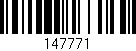 Código de barras (EAN, GTIN, SKU, ISBN): '147771'