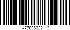 Código de barras (EAN, GTIN, SKU, ISBN): '1477896322117'