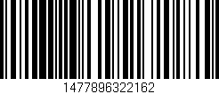 Código de barras (EAN, GTIN, SKU, ISBN): '1477896322162'