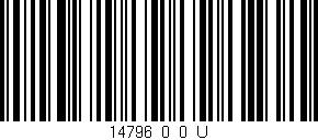 Código de barras (EAN, GTIN, SKU, ISBN): '14796_0_0_U'