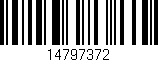 Código de barras (EAN, GTIN, SKU, ISBN): '14797372'