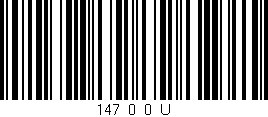 Código de barras (EAN, GTIN, SKU, ISBN): '147_0_0_U'