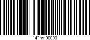 Código de barras (EAN, GTIN, SKU, ISBN): '147hm00009'