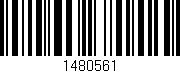 Código de barras (EAN, GTIN, SKU, ISBN): '1480561'