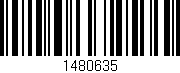 Código de barras (EAN, GTIN, SKU, ISBN): '1480635'