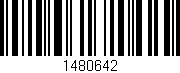 Código de barras (EAN, GTIN, SKU, ISBN): '1480642'