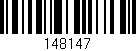 Código de barras (EAN, GTIN, SKU, ISBN): '148147'