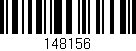 Código de barras (EAN, GTIN, SKU, ISBN): '148156'