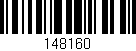 Código de barras (EAN, GTIN, SKU, ISBN): '148160'