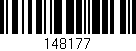 Código de barras (EAN, GTIN, SKU, ISBN): '148177'