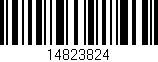 Código de barras (EAN, GTIN, SKU, ISBN): '14823824'