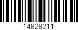 Código de barras (EAN, GTIN, SKU, ISBN): '14828211'