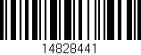 Código de barras (EAN, GTIN, SKU, ISBN): '14828441'