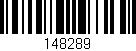 Código de barras (EAN, GTIN, SKU, ISBN): '148289'