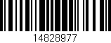 Código de barras (EAN, GTIN, SKU, ISBN): '14828977'