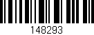 Código de barras (EAN, GTIN, SKU, ISBN): '148293'