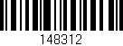 Código de barras (EAN, GTIN, SKU, ISBN): '148312'