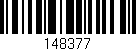 Código de barras (EAN, GTIN, SKU, ISBN): '148377'