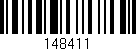 Código de barras (EAN, GTIN, SKU, ISBN): '148411'