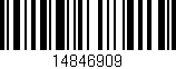 Código de barras (EAN, GTIN, SKU, ISBN): '14846909'